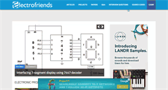 Desktop Screenshot of electrofriends.com